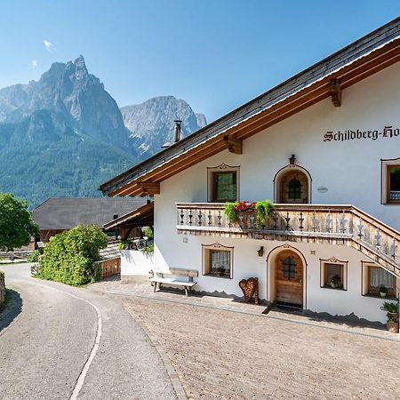 Apartament Schildberghof Santner Siusi Zewnętrze zdjęcie
