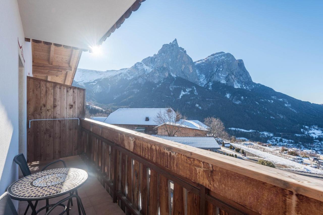 Apartament Schildberghof Santner Siusi Zewnętrze zdjęcie