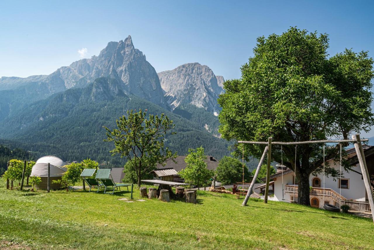 Apartament Schildberghof Santner Siusi Zewnętrze zdjęcie